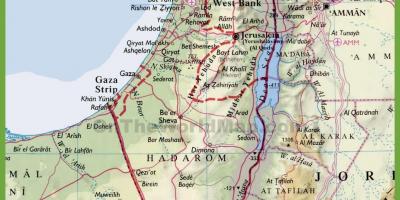 Israel hirien mapa